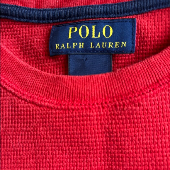 Ralph Lauren Red Sweatshirt Size Large Crewneck - Picture 6 of 8